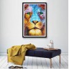 2019 Animal Lion - 5D Kit Broderie Diamants/Diamond Painting
