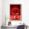 Cadeau Pour La Saint Valentin Jolies Romantiques Roses Rouges - Kit Broderie Diamants/Diamond Painting