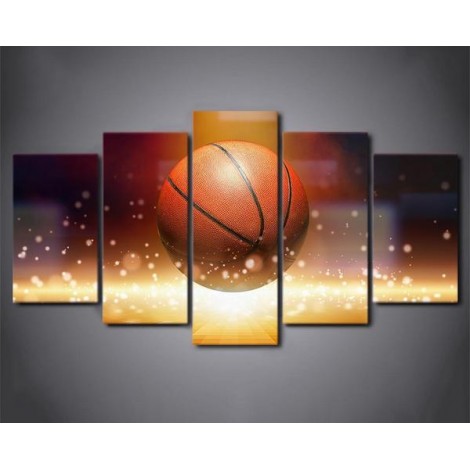 Grand Complet Basketball Et Flash - 5D Kit Broderie Diamants/Diamond Painting