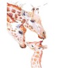2019 Bon Marché Mosaïque Famille De Girafes - 5D Kit Broderie Diamants/Diamond Painting