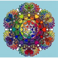 Tableau De Mandala Color...