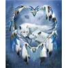 Complet Carrés Ours polaires - 5D Kit Broderie Diamants/Diamond Painting